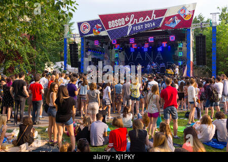 Bosco Fresh Festival Stockfoto