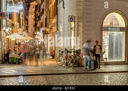 Spanische Treppe, Rom - Piazza di Spagna Roma Stockfoto