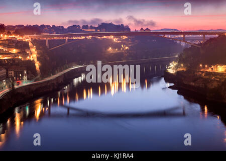 Ponte Infante Dom Henrique, Porto, Portugal Stockfoto