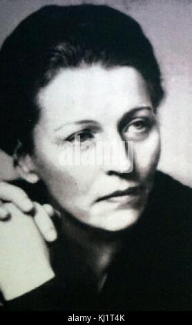 Pearl S. Buck (1892-1973; auch von ihren chinesischen Namen Sai Zhenzhu bekannt;. Der amerikanische Schriftsteller und Romancier. Als Tochter der Missionare, Buck verbrachte den Großteil ihres Lebens vor 1934 in Chengde, China. Ihr Roman der guten Erde war das meistverkaufte Fiction Buch in den Vereinigten Staaten in den Jahren 1931 und 1932 und gewann den Pulitzer Preis 1932. 1938 wurde sie mit dem Nobelpreis für Literatur ausgezeichnet. Stockfoto