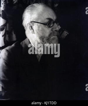 Henri-Émile-Benoît Matisse (1869-1954), französischer Künstler, sowohl für seine Verwendung von Farbe und seine Flüssigkeit und ursprünglichen Bauzeichnen bekannt Stockfoto