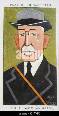 Zigarette card Player's, James Buchanan, 1. Baron Woolavington, GCVO, JP (16. August 1849 - 9. August 1935), als Sir James Buchanan, Bt, von 1920 bis 1922 bekannt, war ein britischer Geschäftsmann, Philanthrop, und Rennpferd Besitzer und Züchter. Vom 20. Jahrhundert Stockfoto