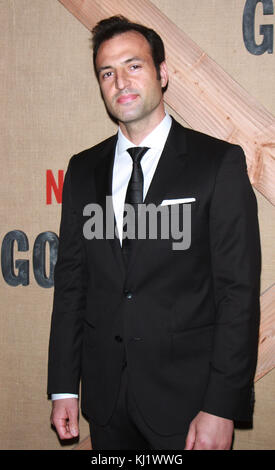New York, NY, USA. Nov. 2017. Kresh Novakovic bei der Netflix New Yorker Premiere von Godless im Metrograph in New York City am 19. November 2017. Kredit: Rw Media Punch/Alamy Live News Stockfoto
