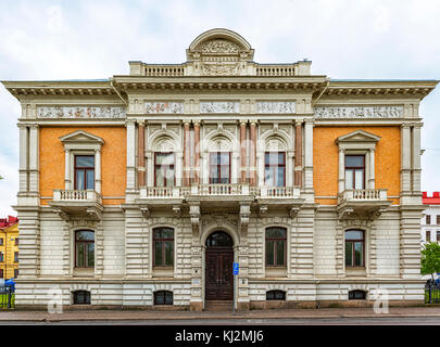 Die Fassade eines der vielen schönen alten historischen Gebäuden, Göteborg in Schweden zu bieten hat. Stockfoto