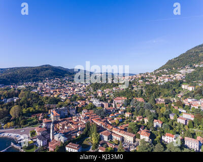 Dorf Cernobbio, berühmten Ziel in Italien, Comer See Stockfoto