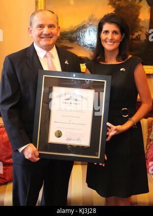 Nikki Haley Auftrag des Palmetto (29391781492) Stockfoto