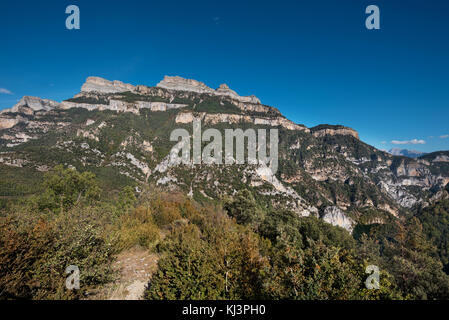 Anisclo Canyon in Huesca, Aragón, Spanien, Pyrenäen, Spanien. Stockfoto