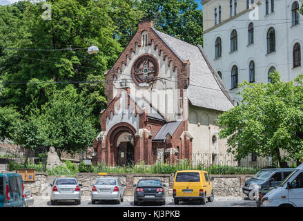 Kirche des Heiligen Johannes des Täufers auf dem Alten Marktplatz in Lviv Stadt, größte Stadt in der westlichen Ukraine Stockfoto