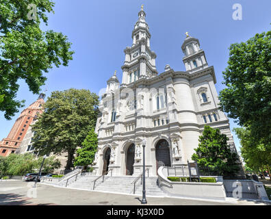 Kathedrale des Heiligen Sakraments in Sacramento, Kalifornien. Stockfoto