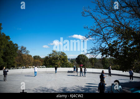 Präsident John F Kennedy Gravesite auf dem Arlington National Cemetery (37883657892) Stockfoto
