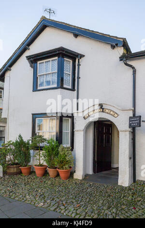 Methodistische Kirche, Hawkshead, Cumbria, England, Großbritannien Stockfoto