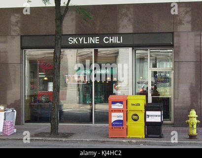 Skyline Chili Stockfoto