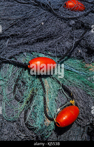 Fischernetz. mirbat, Oman. Stockfoto