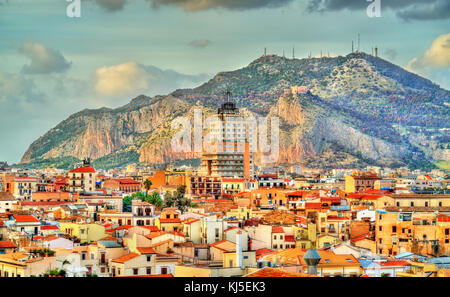 Palermo als vom Dach der Kathedrale gesehen - Sizilien Stockfoto