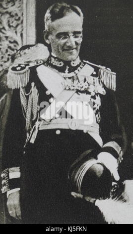 Alexander I (1888 - 1934) diente als Prince Regent des Königreichs Serbien aus dem Jahr 1914 und wurde später König von Jugoslawien von 1921 bis 1934 Stockfoto