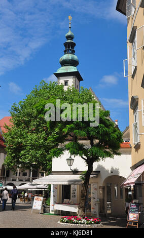Klagenfurt, Österreich - Juni 3, 2017: Blick auf das Landhaus Stockfoto