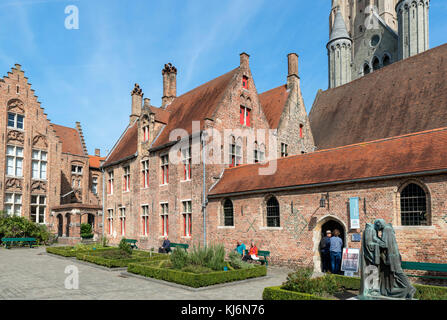 Alte St John's Hospital (Oud Sint-Janshospitaal), Brügge (Brügge), Belgien Stockfoto