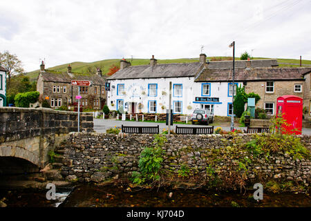 Yorkshire Dales, der die Städte, Landschaft, Dörfer, Hügel, Mooreland, Fasane, Schießen, Angeln, Spiel, Yorkshire, Großbritannien Stockfoto