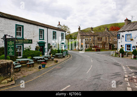 Yorkshire Dales, der die Städte, Landschaft, Dörfer, Hügel, Mooreland, Fasane, Schießen, Angeln, Spiel, Yorkshire, Großbritannien Stockfoto