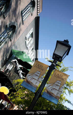 King Street das Herz der Altstadt in Alexandria, Alexandria, Virginia, USA Stockfoto