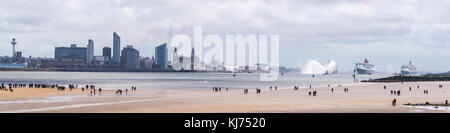 Die drei Königinnen besucht Liverpool zwischen Mai 24-26 2015 anlässlich der Feierlichkeiten zum 175-jährigen Bestehen des berühmten Cruise Line. Stockfoto