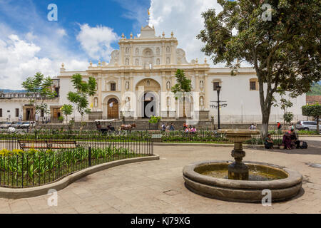 Kathedrale San José Antigua Guatemala Stockfoto