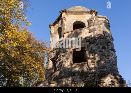 Landschaftspark Spiegelsberge Halberstadt Belvedere Stockfoto