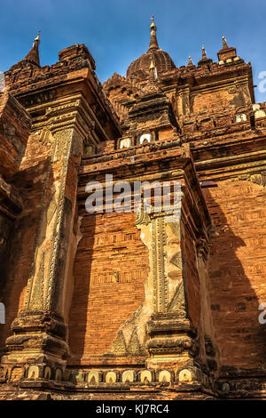 Der Htilominlo Tempel, Old Bagan, Myanmar Stockfoto