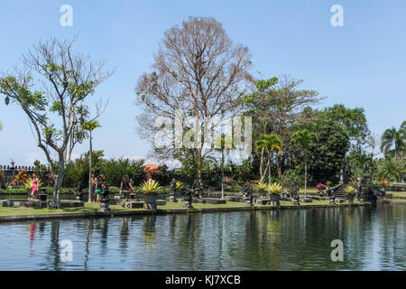 Wasserpalast von Tirta Gangga - Bali - Indonesien Stockfoto