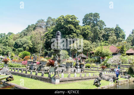 Wasserpalast von Tirta Gangga - Bali - Indonesien Stockfoto