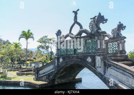 Wasserpalast von Tirta Gangga - Bali - Indonesien Stockfoto