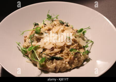 Risotto, Essen und Trinken fotografie Schottischen Stockfoto