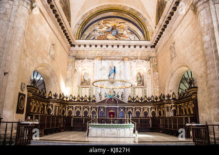 In der Kathedrale von Havanna oder La Catedral de la Virgen María de la Inmaculada Concepción de La Habana, Havanna, Kuba Stockfoto