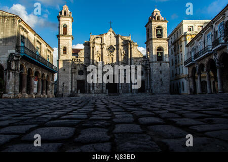 Havanna Dom oder La Catedral de la Virgen María de la Inmaculada Concepción de La Habana, Havanna, Kuba Stockfoto