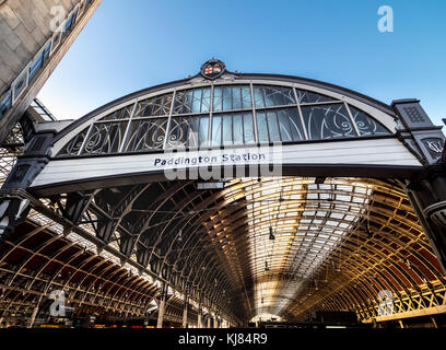 Paddington Station, London, UK. Stockfoto