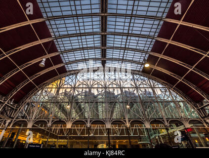 Der Bahnhof Paddington, London, UK Stockfoto