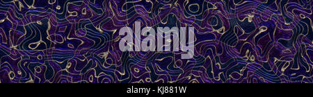 Wunderbare Zusammenfassung illustriert Panorama-Glas-Muster Stockfoto