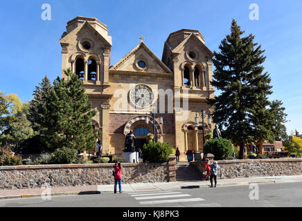 Die Kathedrale Basilika des Heiligen Franziskus von Assisi Stockfoto