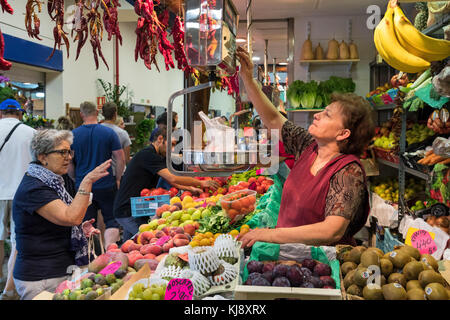 Olivar Markt, Mallorca, Balearen, Spanien Stockfoto