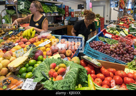 Olivar Markt, Mallorca, Balearen, Spanien Stockfoto