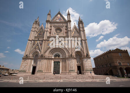 Dom von Orvieto; Kathedrale Santa Maria Assunta Stockfoto