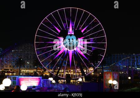 MIckeys Rad im Disneyland Stockfoto