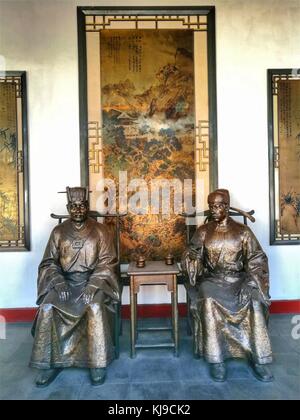 Yueyang, Yueyang, China. November 2017. Der Yueyang Tower ist ein alter chinesischer Turm in Yueyang, der Provinz Hunan im Zentrum Chinas, am Ufer des Dongting-Sees. Neben dem Pavillon von Prinz Teng und dem Gelben Kranturm ist er einer der drei Großen Türme von Jiangnan. Quelle: SIPA Asia/ZUMA Wire/Alamy Live News Stockfoto