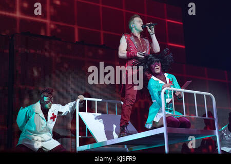 Brighton, Großbritannien. November 2017. Lee Latchford-Evans, Claire Richards, Lisa Scott-Lee, Faye Tozer, Ian 'H' Watkins, Auftritte im Brighton Centre, England. Quelle: Jason Richardson/Alamy Live News Stockfoto