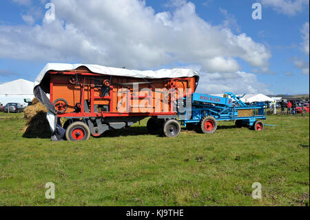 Ross Ballenpresse bei clonmany Landwirtschaft zeigen, County Donegal, Irland. © george Sweeney/alamy Stockfoto