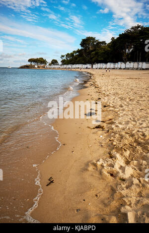 Plage des Dames auf der Ile de Noirmoutier, Vendee, Frankreich Stockfoto