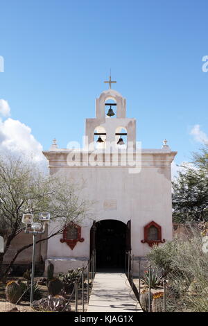 Kapelle - San Xavier Mission - Tucson - USA Stockfoto