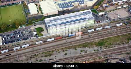 Rugby Rail Operating Center, Warwickshire West Midlands, Großbritannien Stockfoto