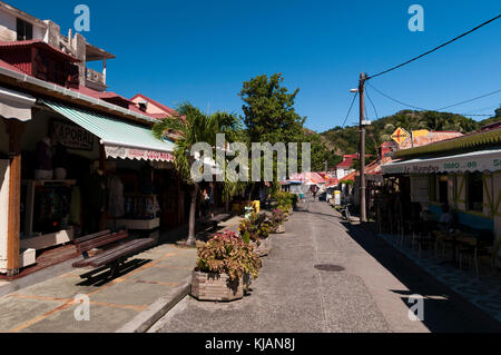 Le Bourg, Iles des Saintes, Terre de Haut, Guadeloupe, Französisch Karibik, Frankreich Stockfoto