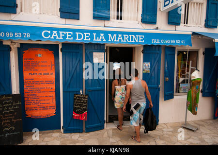 Le Bourg, Iles des Saintes, Terre de Haut, Guadeloupe, Französisch Karibik, Frankreich Stockfoto